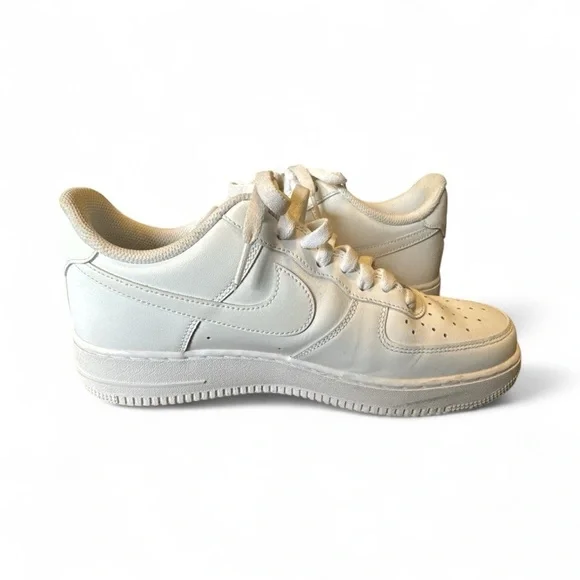 Men’s Size 9 - Nike Air Force 1 Low Top White - Picture 6 of 8